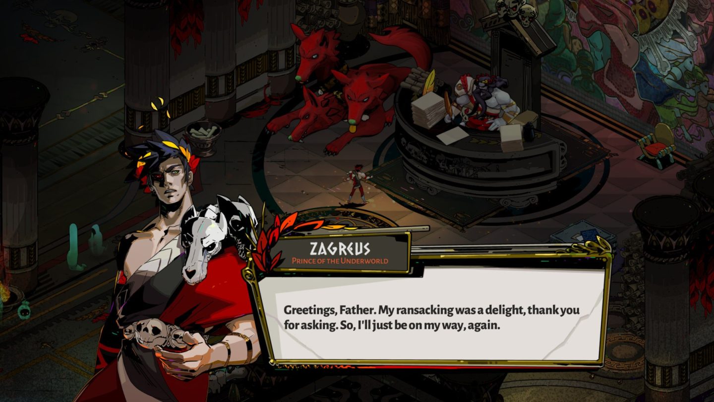 Hades official gameplay representing action-focused game recommendations